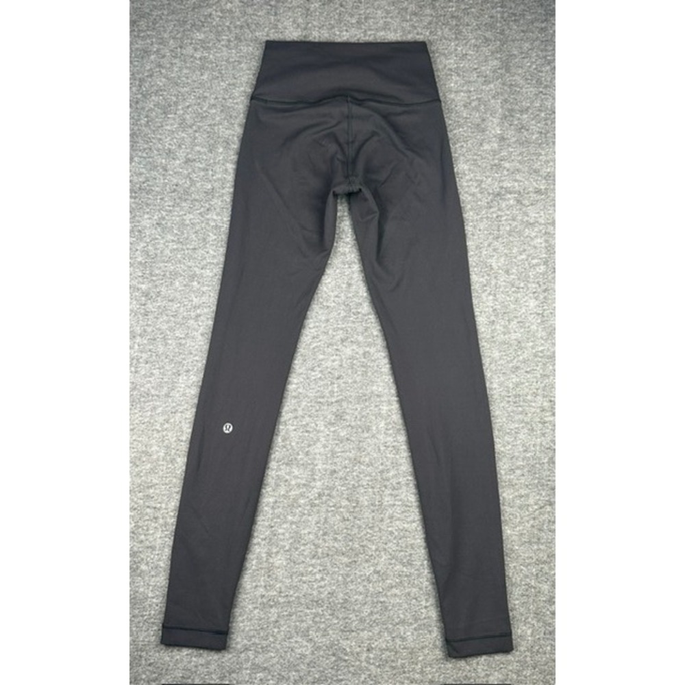 Lululemon Align High-Rise Pant 28 Black Gray Yoga Leggings Size 4 LW5BEZS - Picture 3 of 7
